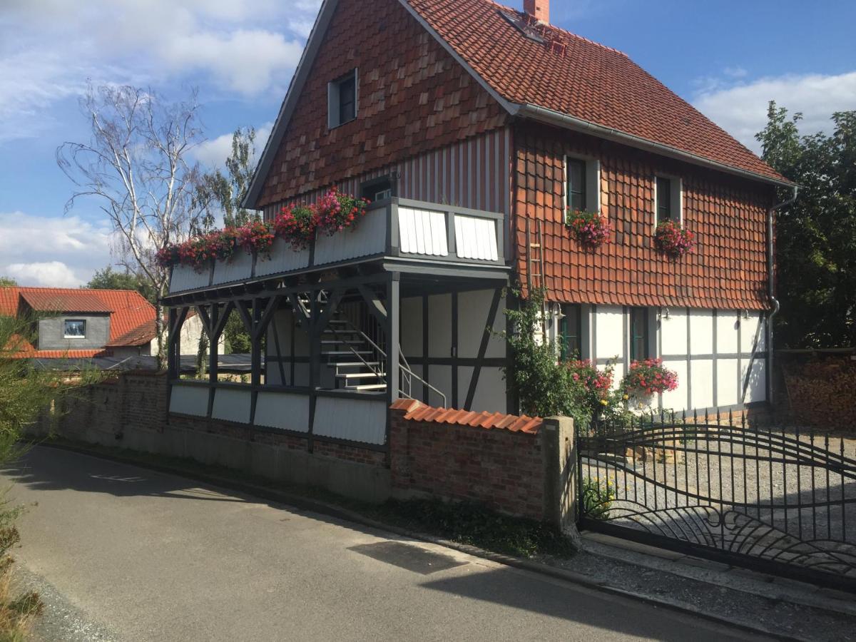 Schoene Gemuetliche Ferienwohnung Mit Kamin II Im Harz Darlingerode 외부 사진