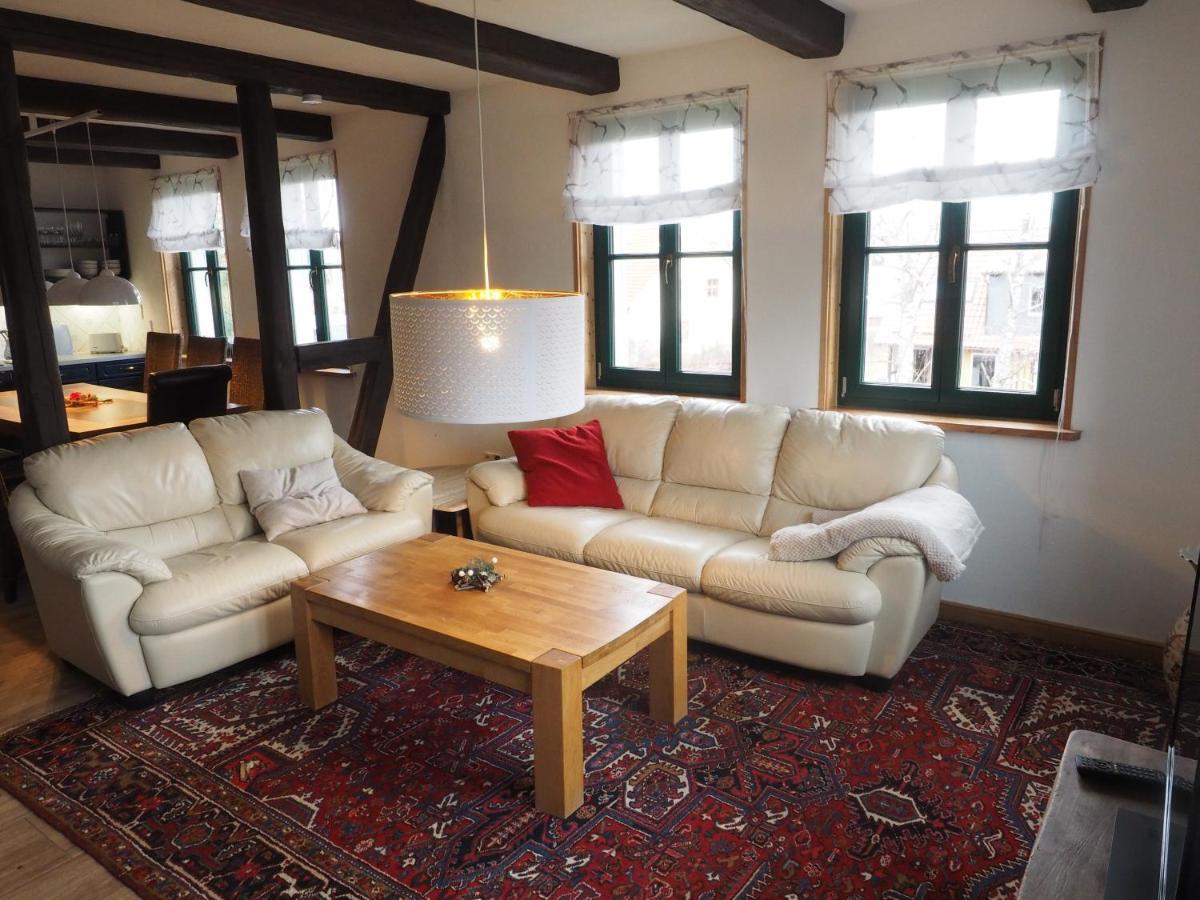 Schoene Gemuetliche Ferienwohnung Mit Kamin II Im Harz Darlingerode 외부 사진